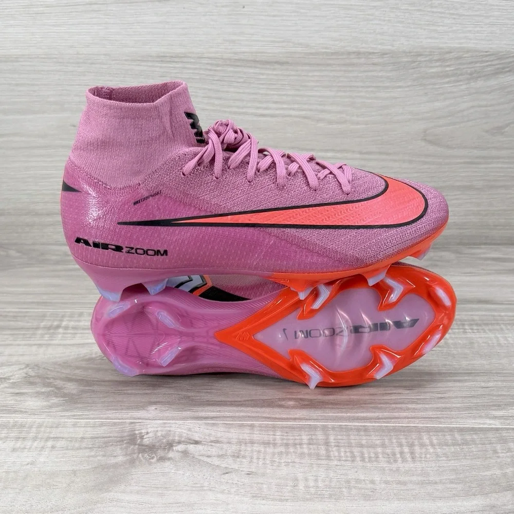 Nike Zoom Mercurial Superfly 10 Elite FG  Flamingo FQ1454 Men's 6 / Women's 7.5